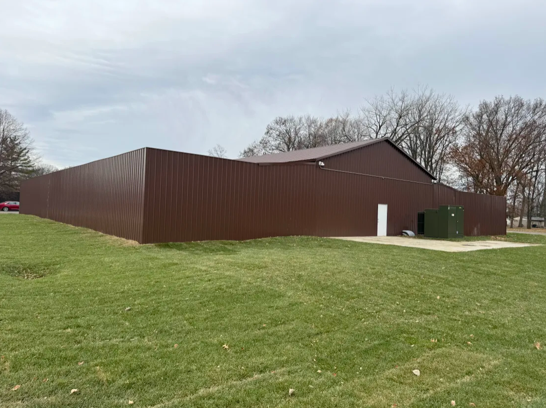 Exterior view of the DigiEgg facility in Indiana